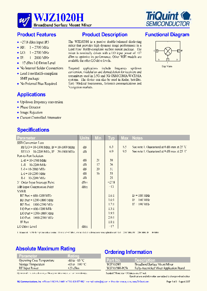 WJZ1020H_4193741.PDF Datasheet