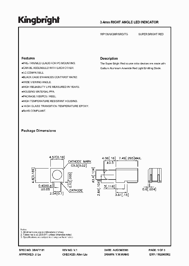 WP138A8QMP-SRD-TG_4184172.PDF Datasheet