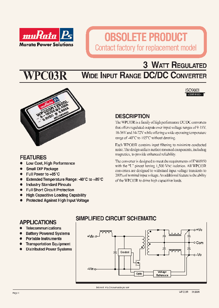 WPC03R12S05_4413870.PDF Datasheet