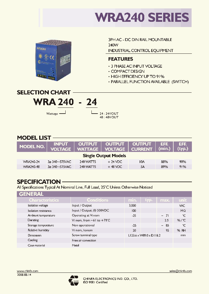 WRA240-24_4586850.PDF Datasheet
