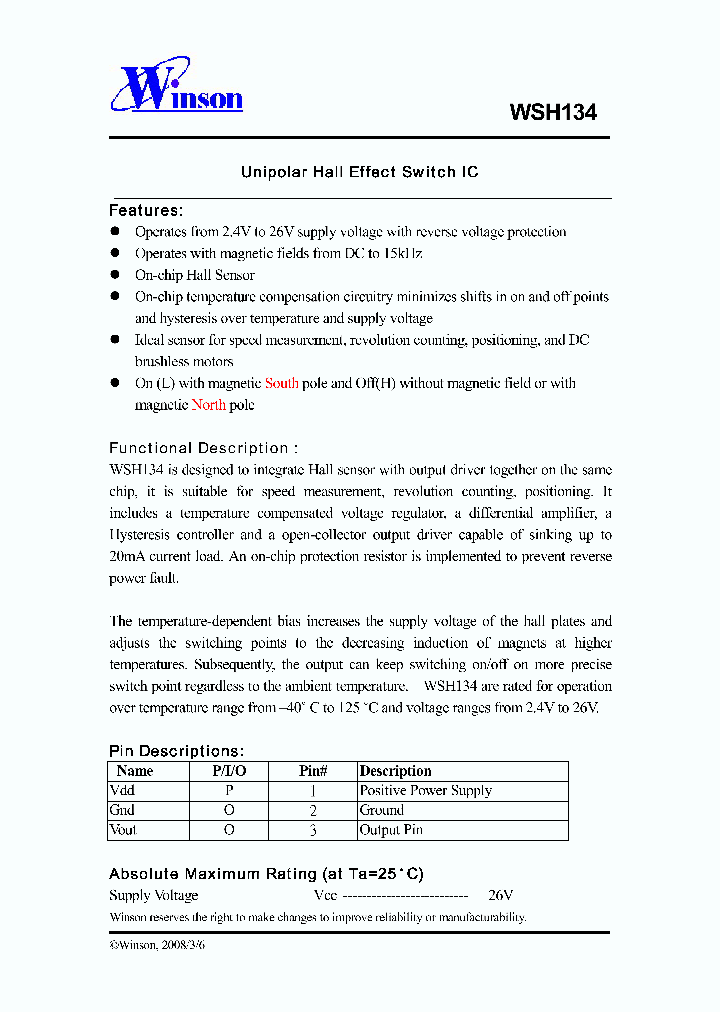 WSH134_4215872.PDF Datasheet