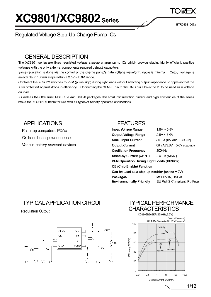 XC9801B50253DR-G_4576507.PDF Datasheet