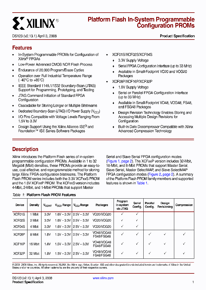XCF08PVOG48C_4201004.PDF Datasheet