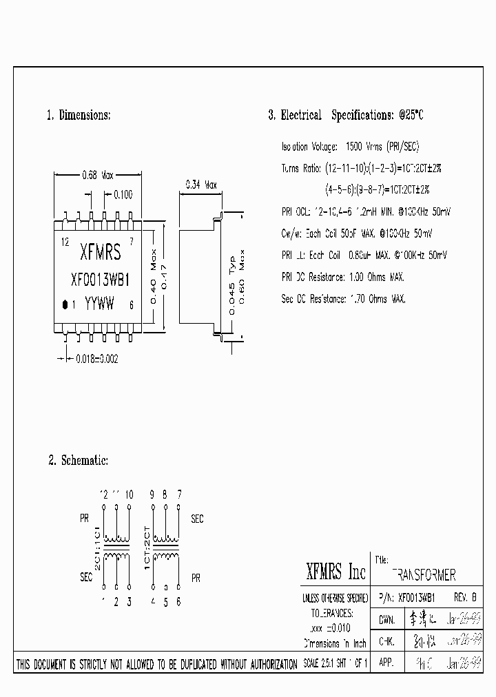 XF0013WB1_4690389.PDF Datasheet