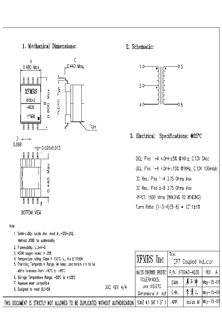 XF0043-AD3S_4500459.PDF Datasheet