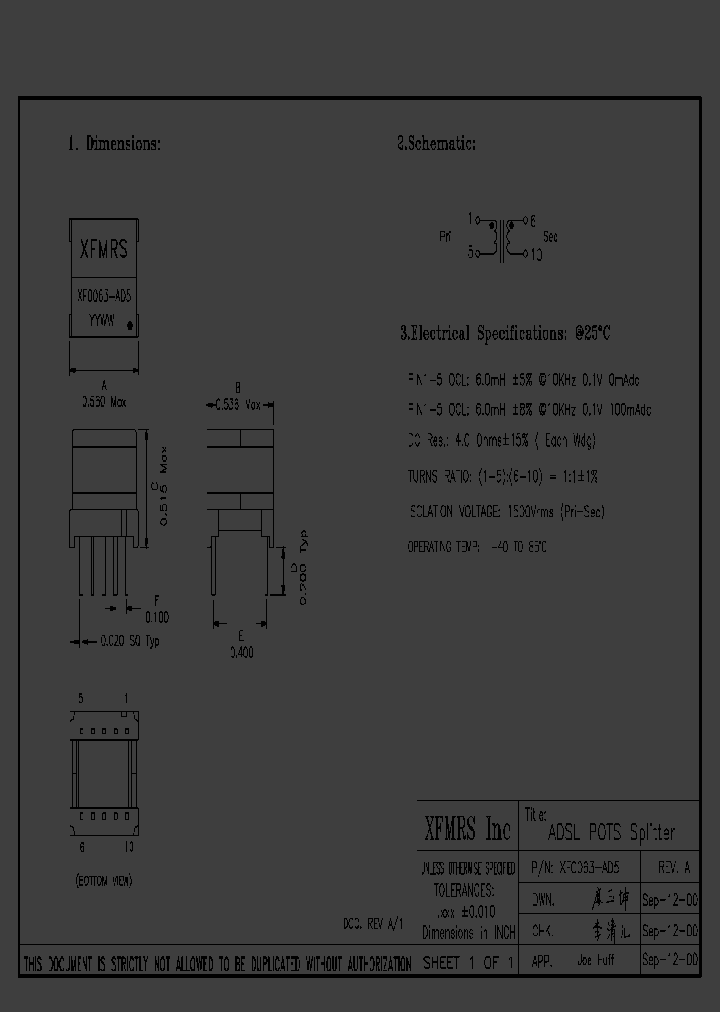 XF0063-AD5_4783538.PDF Datasheet