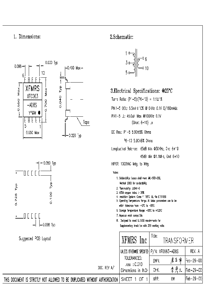 XF0063-AD8S_4783540.PDF Datasheet