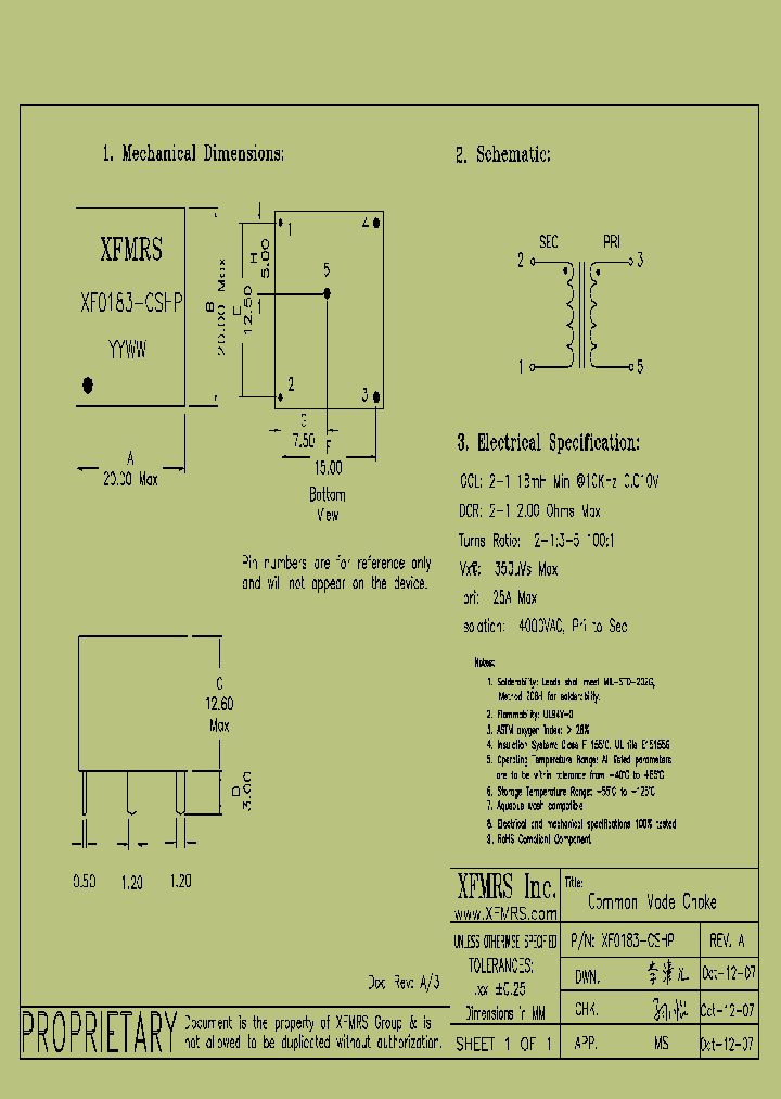 XF0183-CSHP_4797520.PDF Datasheet