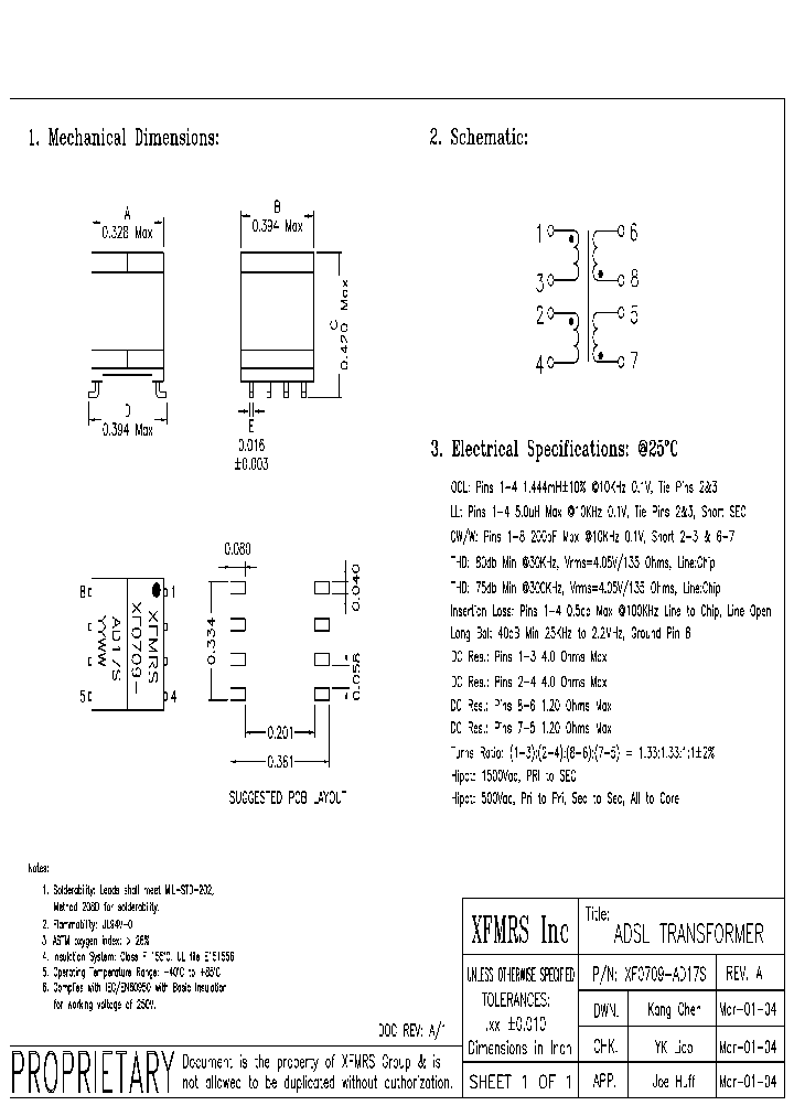 XF0709-AD17S_4519207.PDF Datasheet