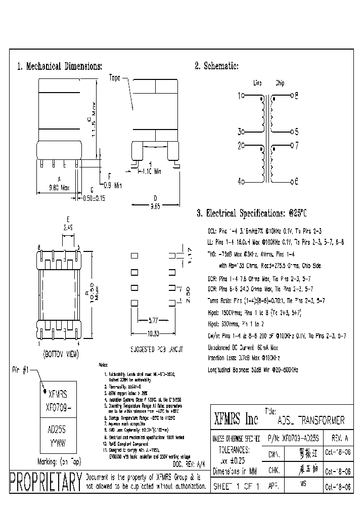 XF0709-AD25S_4797669.PDF Datasheet