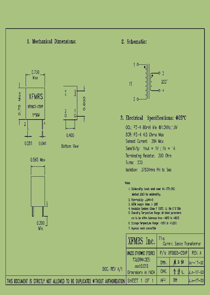 XF0803-CSVP_4510769.PDF Datasheet