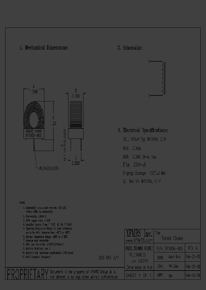 XF1006-KM5_4500329.PDF Datasheet