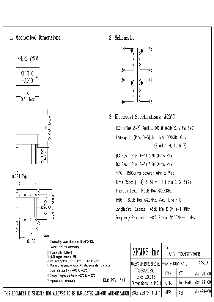 XF1010-AD10_4659539.PDF Datasheet