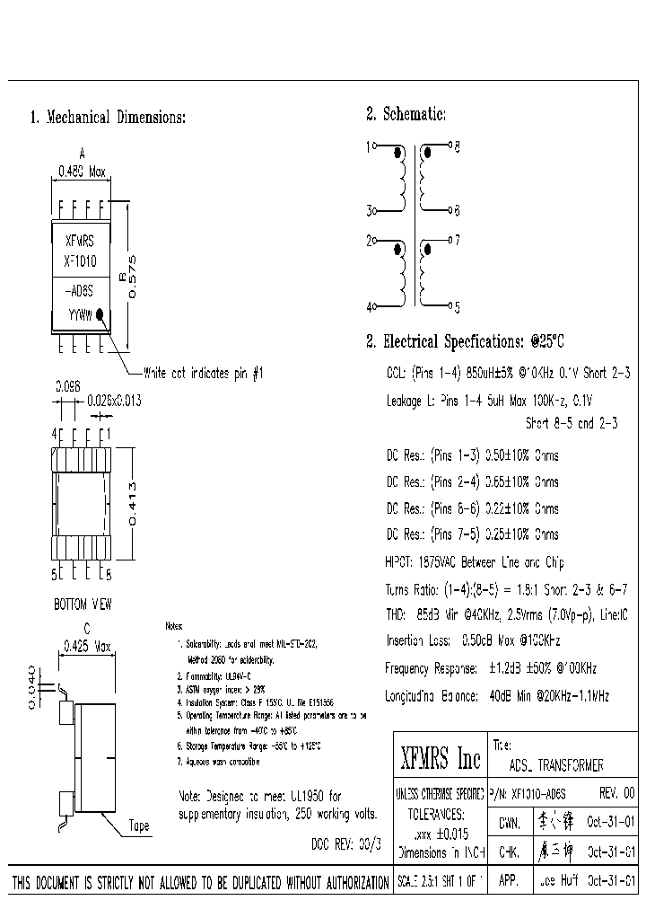 XF1010-AD6S_4659546.PDF Datasheet