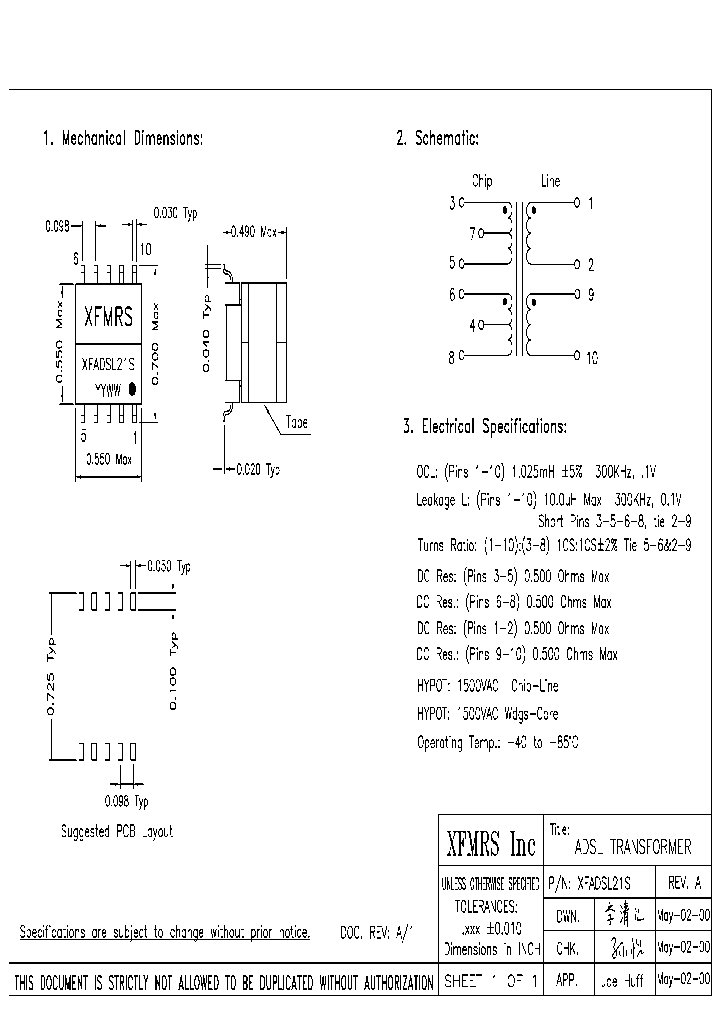 XFADSL21S_4520430.PDF Datasheet