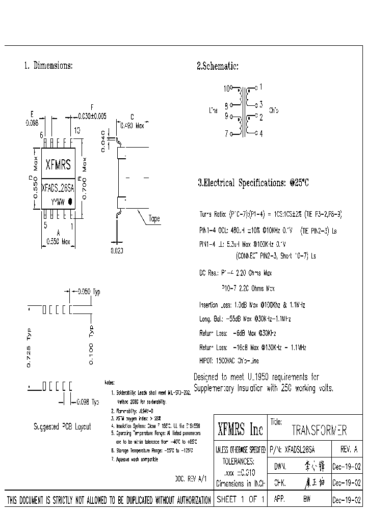 XFADSL26SA_4520438.PDF Datasheet