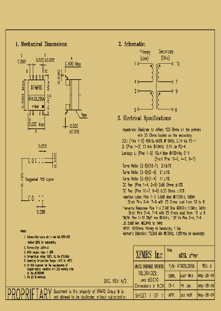 XFADSL29SA_4898069.PDF Datasheet