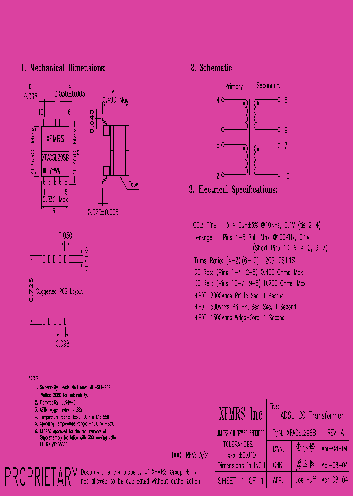 XFADSL29SB_4898070.PDF Datasheet