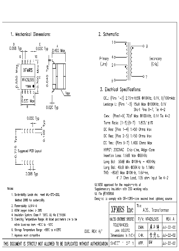 XFADSL50S_4524454.PDF Datasheet