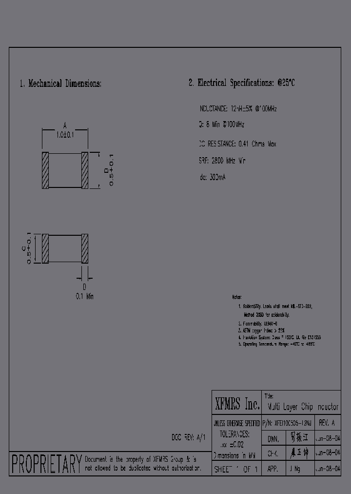 XFEI100505-12NJ_4534750.PDF Datasheet