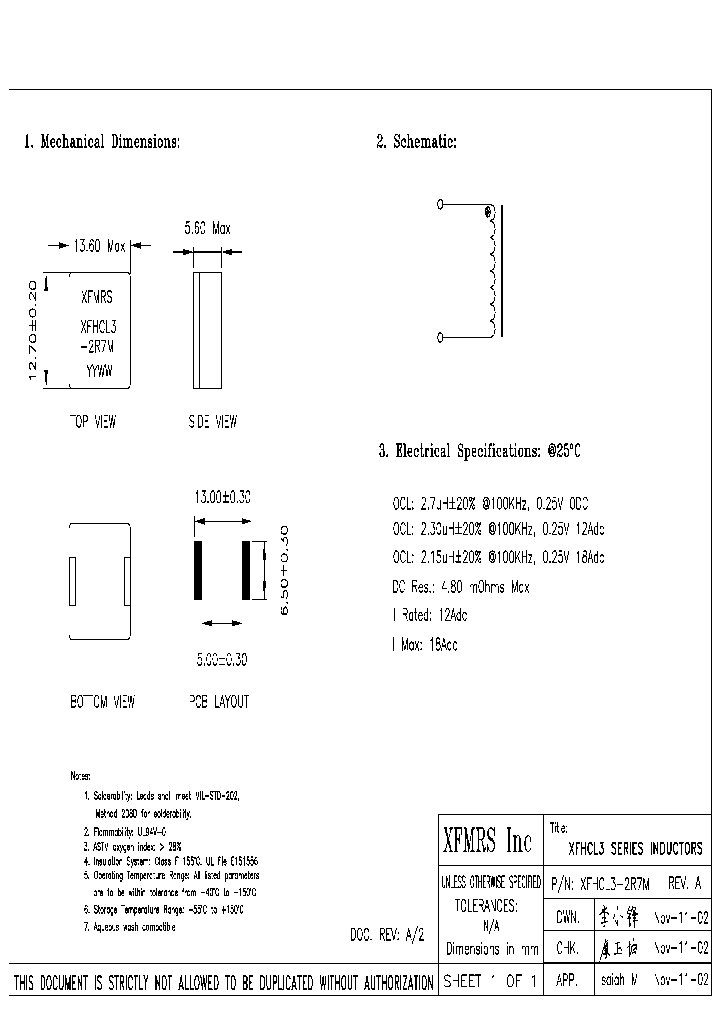 XFHCL3-2R7M_4575651.PDF Datasheet