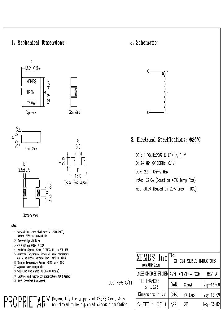 XFHCL4-1R0M_4520875.PDF Datasheet