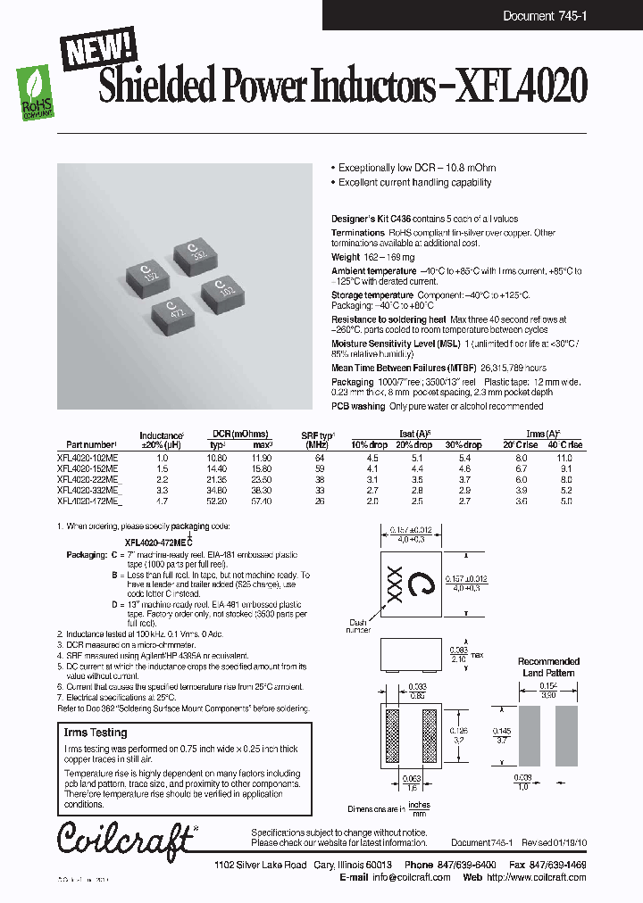 XFL4020-102ME_4685617.PDF Datasheet