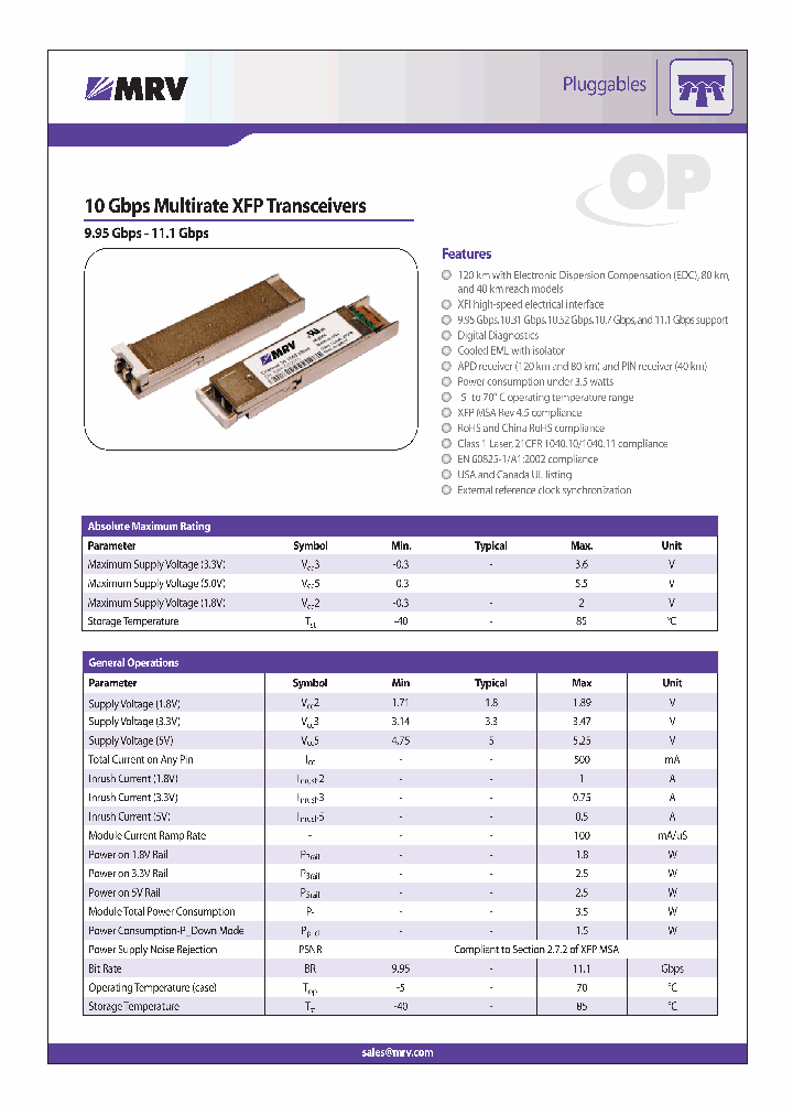 XFP-10GD-LR04P_4873094.PDF Datasheet