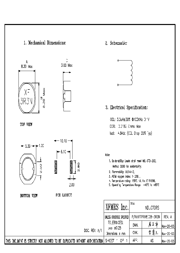 XFTPRH8D28-3R3N_4656844.PDF Datasheet