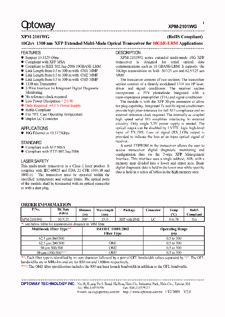 XPM-2101WG_4861782.PDF Datasheet