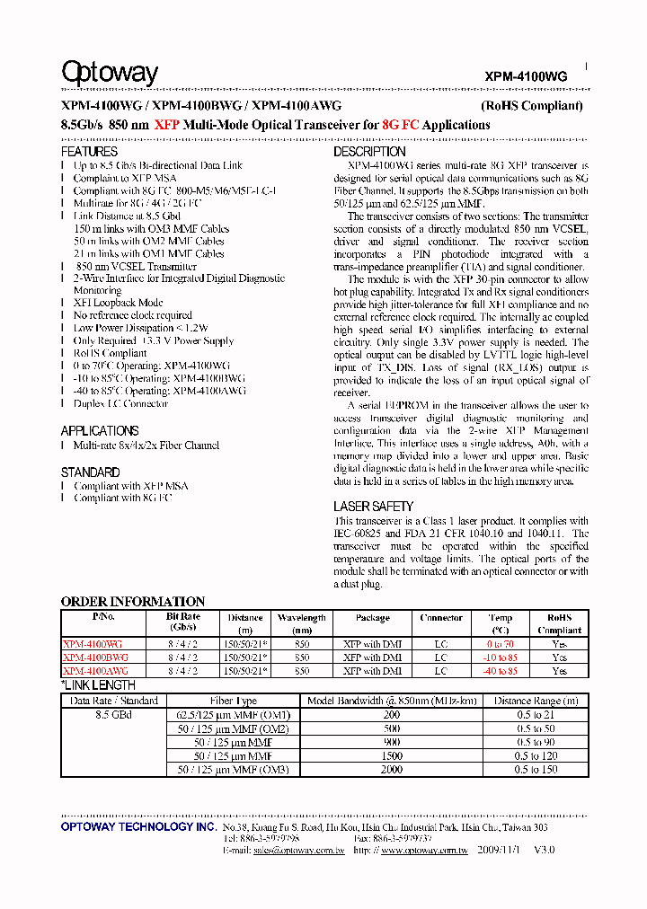 XPM-4100BWG_4552818.PDF Datasheet