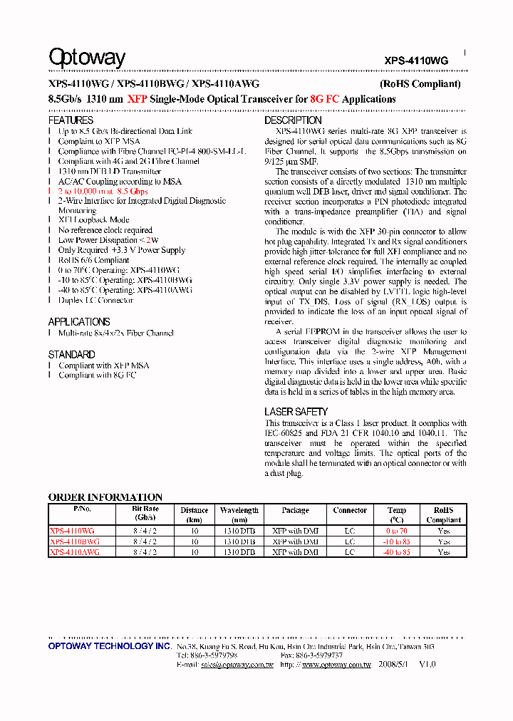 XPS-4110AWG_4664096.PDF Datasheet