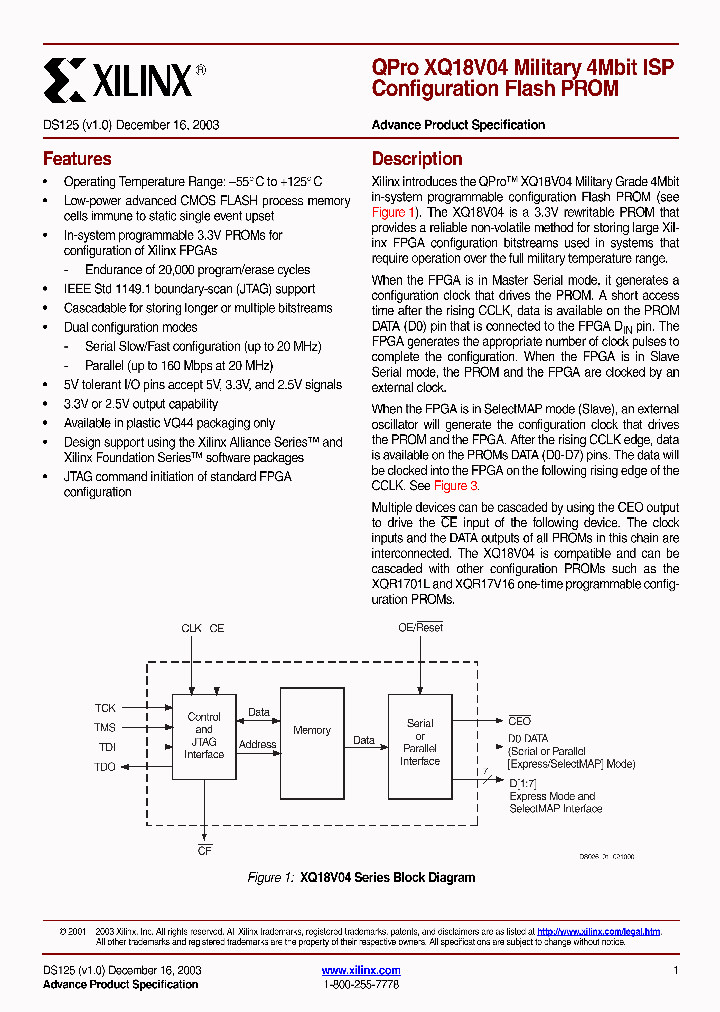 XQV300_4526692.PDF Datasheet
