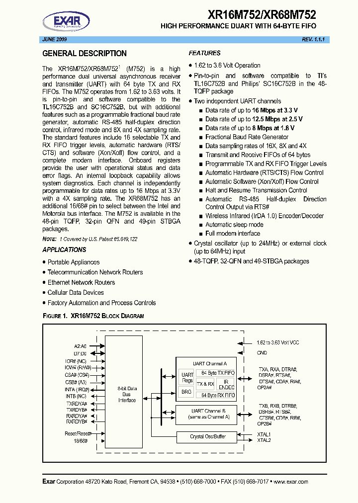 XR16M752IL32_4844371.PDF Datasheet