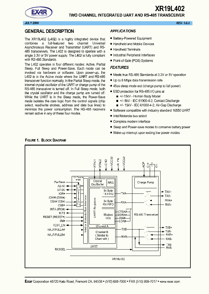 XR19L40209_4786891.PDF Datasheet
