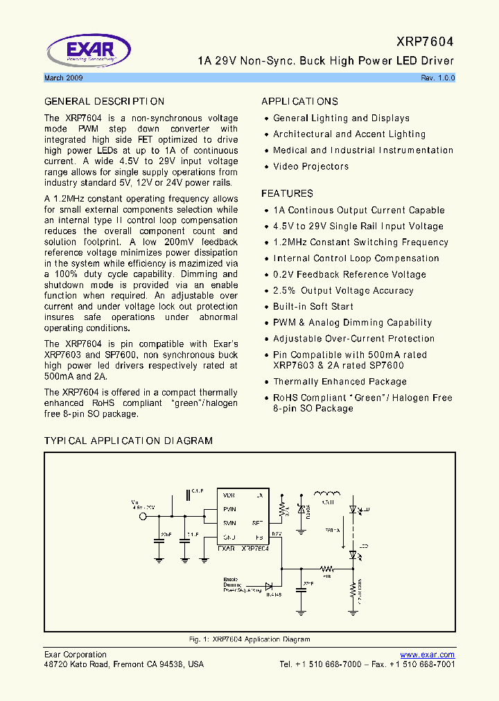 XRP7604_4457915.PDF Datasheet