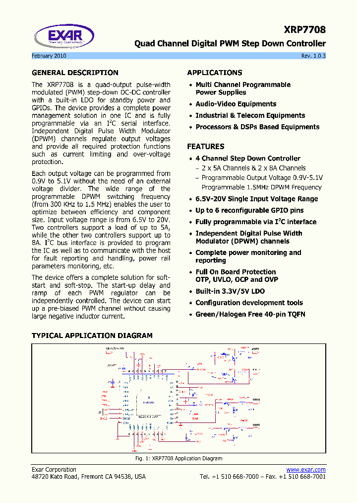 XRP7708ILB-F_4568693.PDF Datasheet