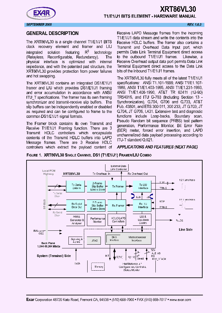 XRT86VL3008_4817957.PDF Datasheet