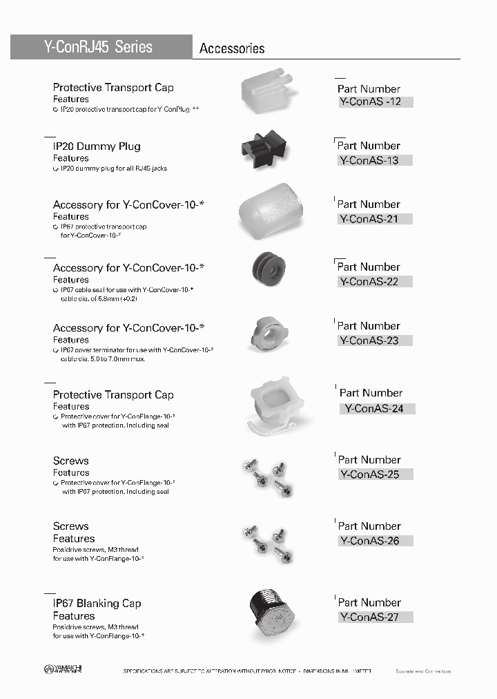 Y-CONAS-12_4561997.PDF Datasheet