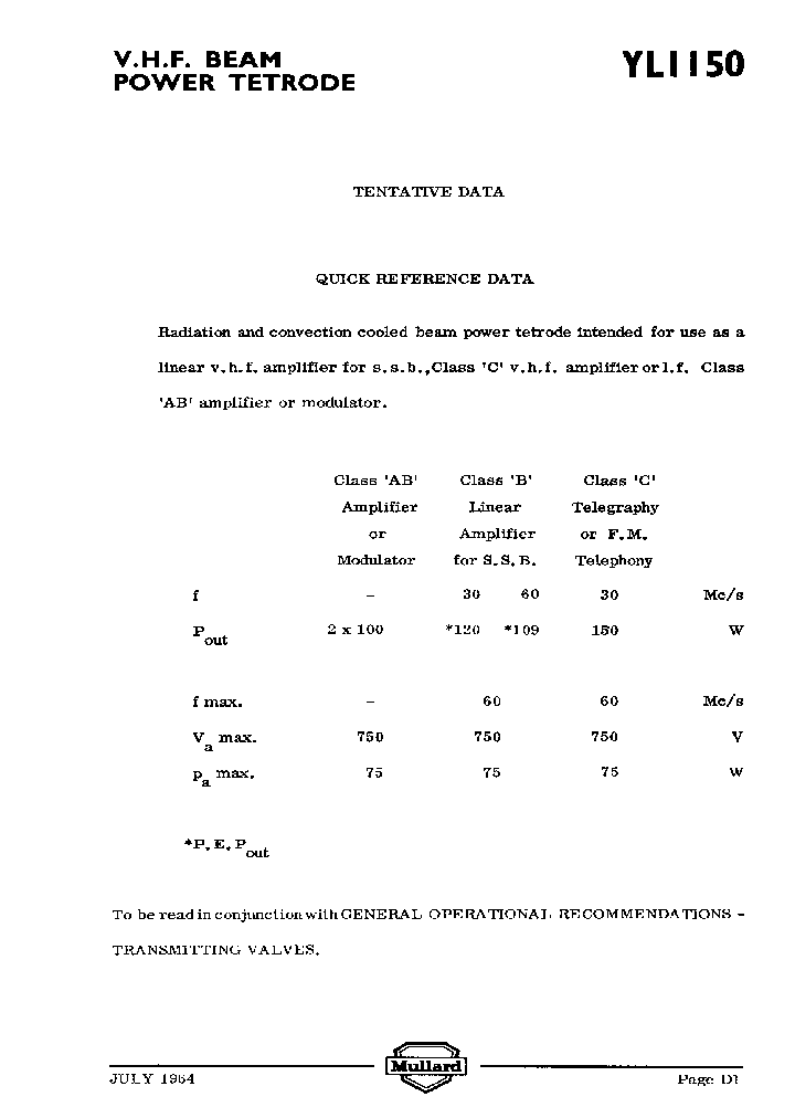 YL1150_4217154.PDF Datasheet