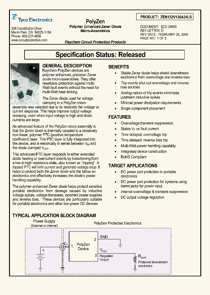 ZEN132V130A24LS_4583494.PDF Datasheet