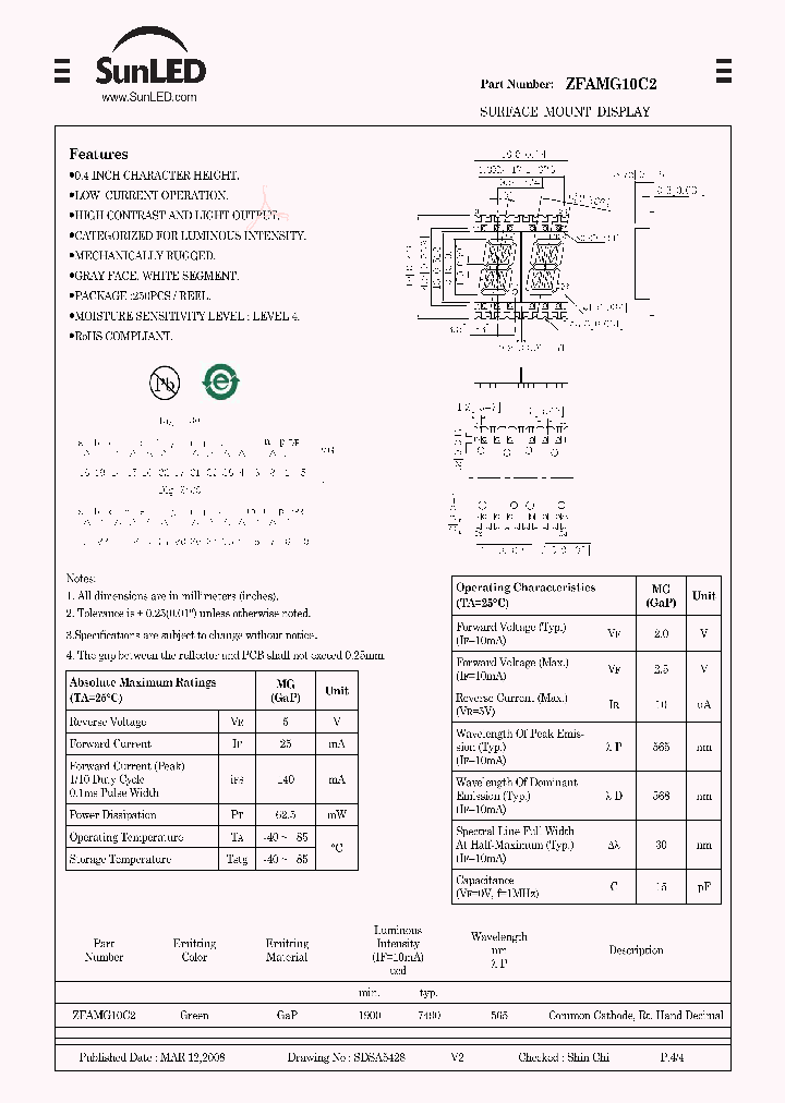ZFAMG10C2_4395587.PDF Datasheet