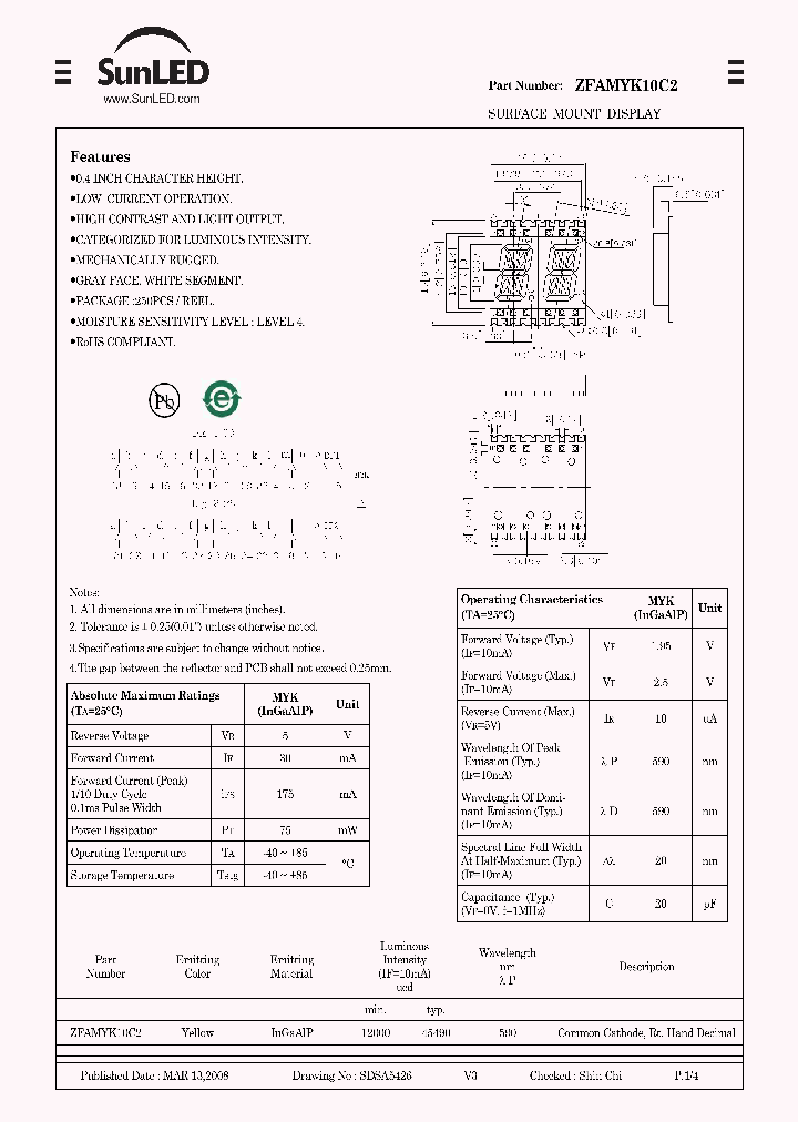 ZFAMYK10C2_4228355.PDF Datasheet