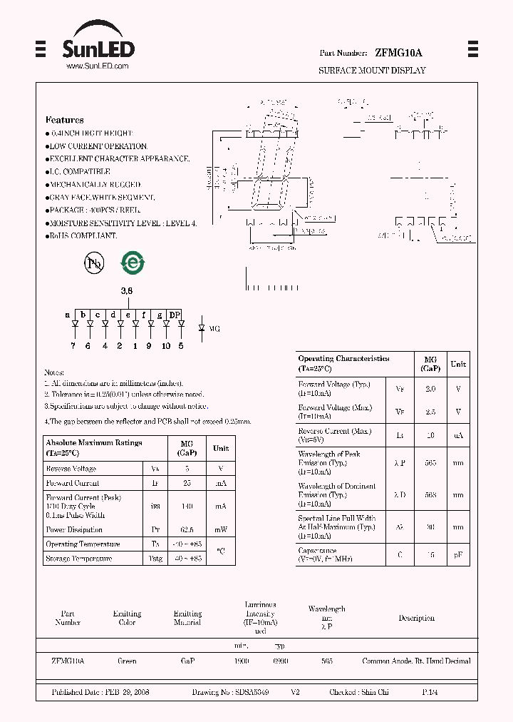 ZFMG10A_4295202.PDF Datasheet