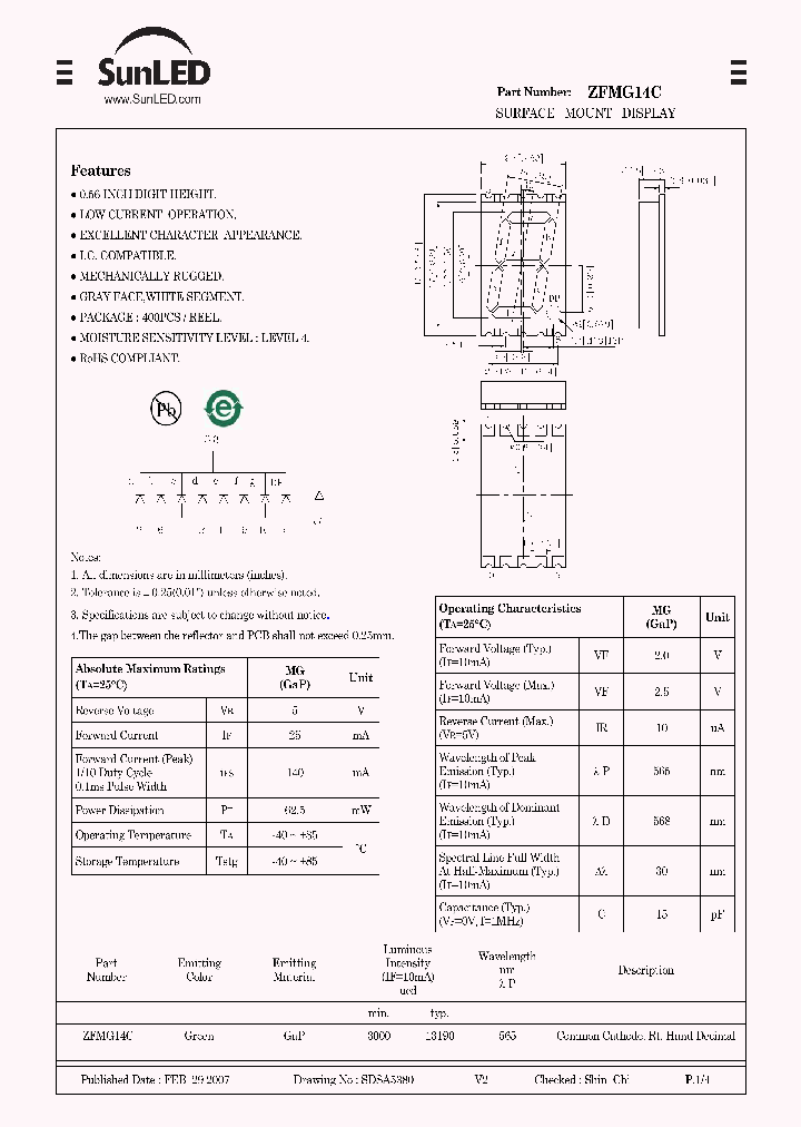 ZFMG14C_4295212.PDF Datasheet