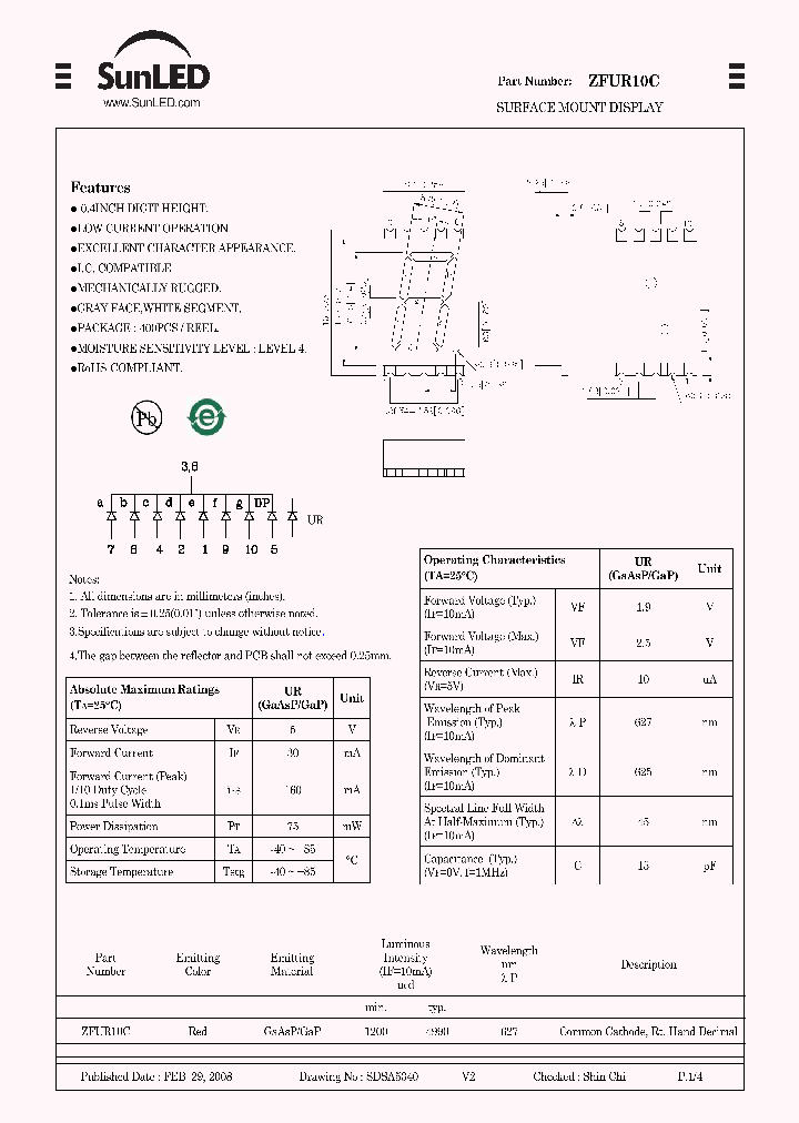 ZFUR10C_4221689.PDF Datasheet