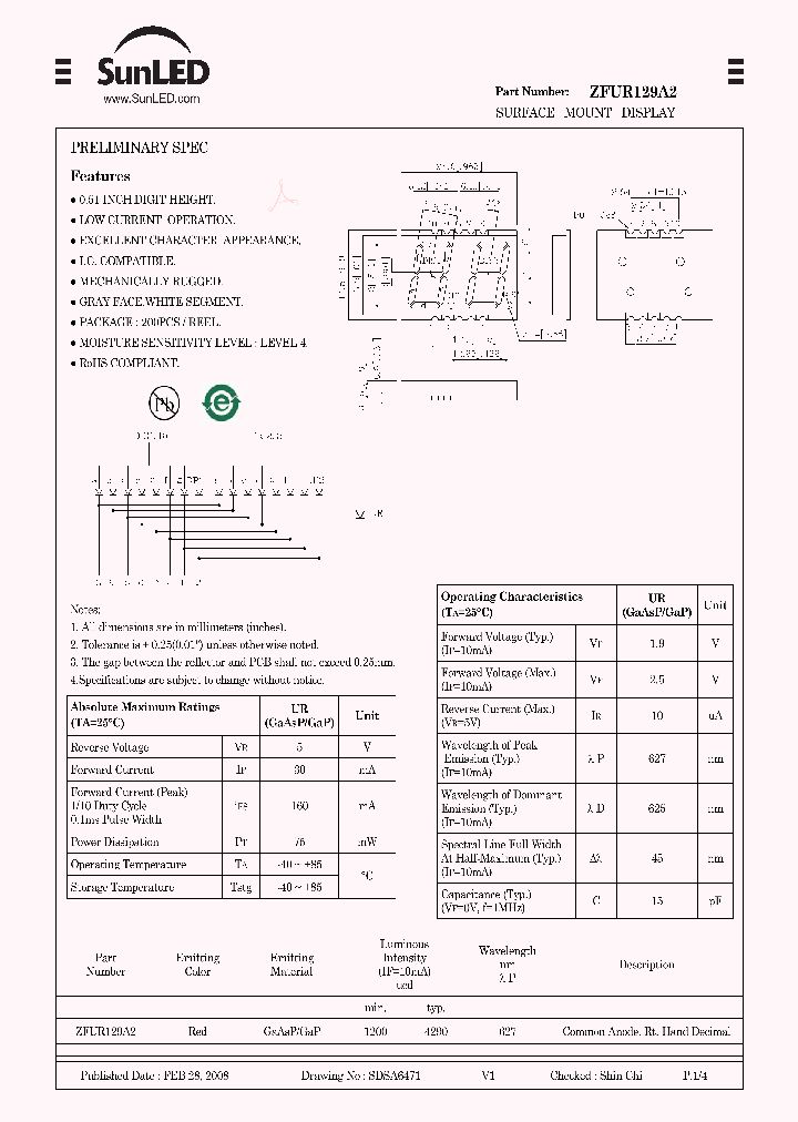 ZFUR129A2_4218305.PDF Datasheet