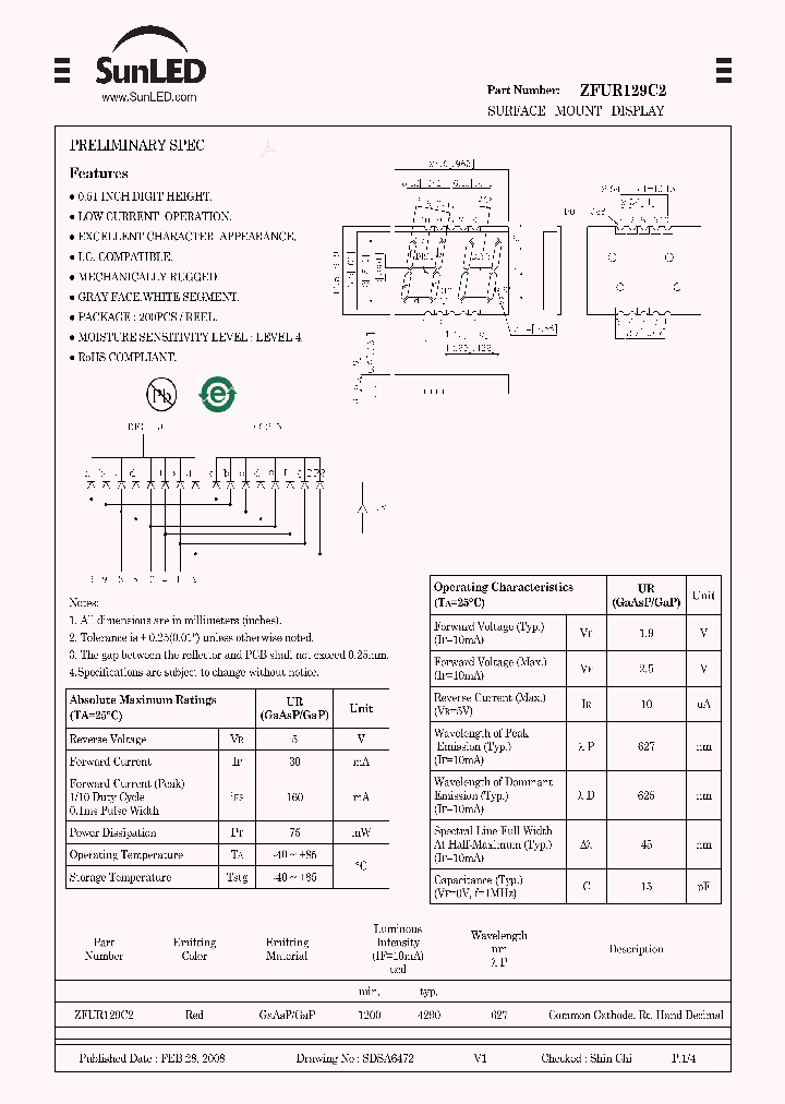 ZFUR129C2_4218307.PDF Datasheet
