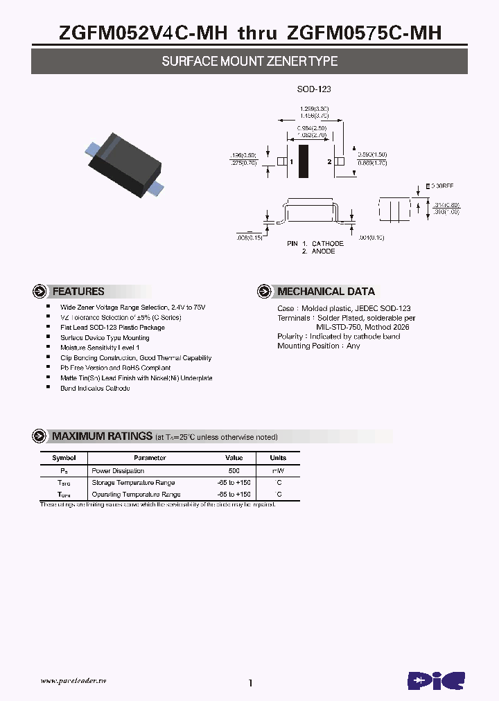 ZGFM0530C-MH_4518850.PDF Datasheet