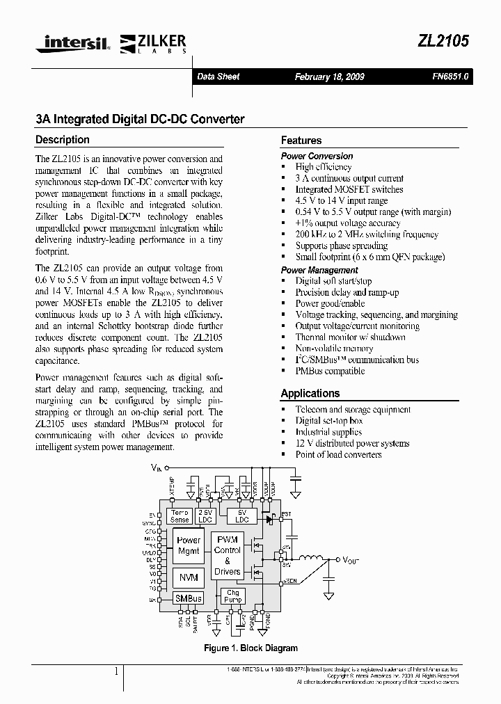 ZL2105ALNFT_4828517.PDF Datasheet